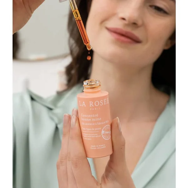 Concentré Bonne Mine à la Carotte et Abricot Bio - Visage - Tous Types de Peaux, 30ml