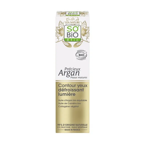 Contour yeux défroissant lumière