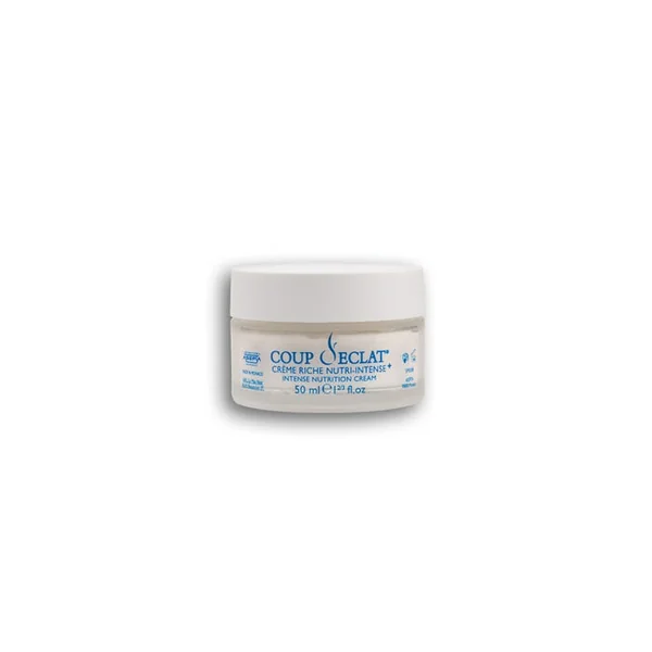 COUP D'ÉCLAT - Crème Riche Nutri - Intense+ - Peaux Sèches à Très Sèches, 50ml