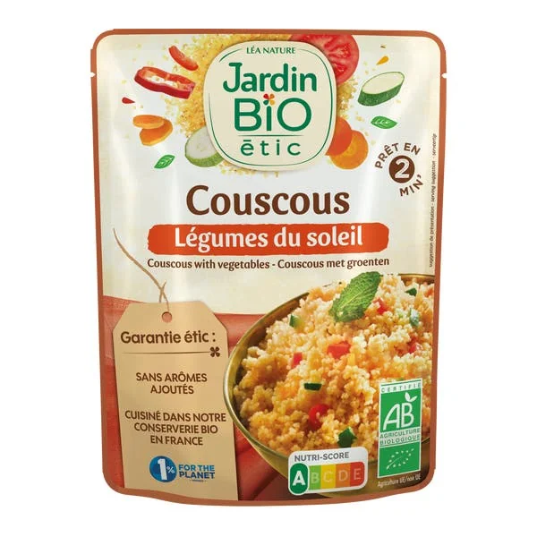Couscous aux légumes - bio