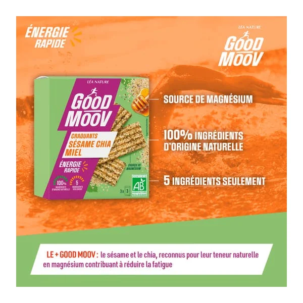 Craquants Sésame Chia Miel