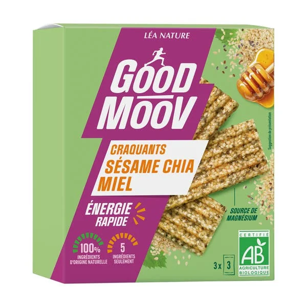 Craquants Sésame Chia Miel