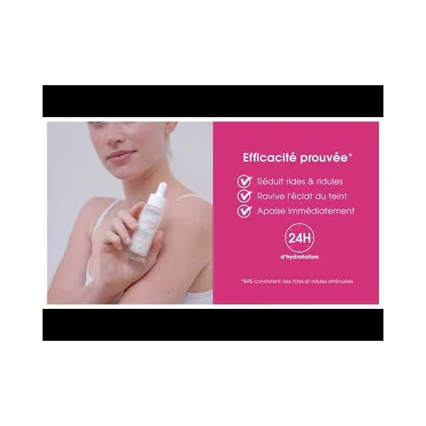 CREALINE DEFENSIVE SERUM - Concentré Lissant Apaisant Longue Durée - Visage - Peaux Sensibles, 30ml