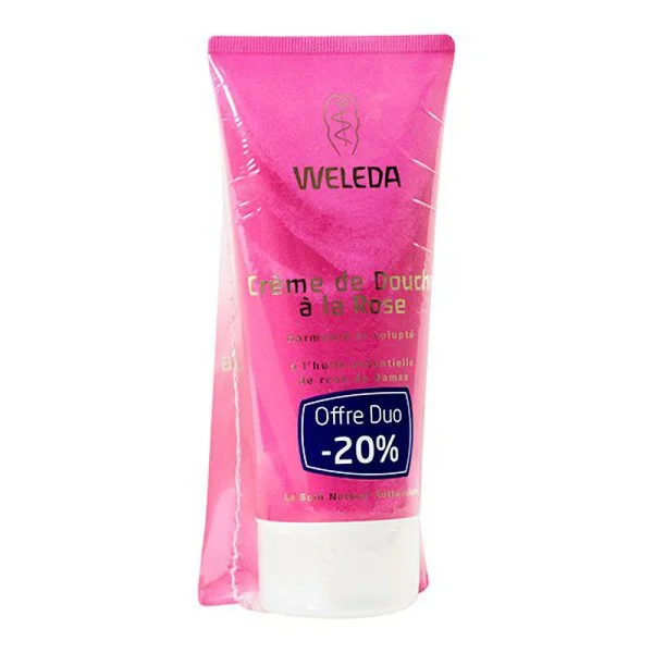 Crème de douche harmonisante à la Rose 2x200ml offre duo dont -20%