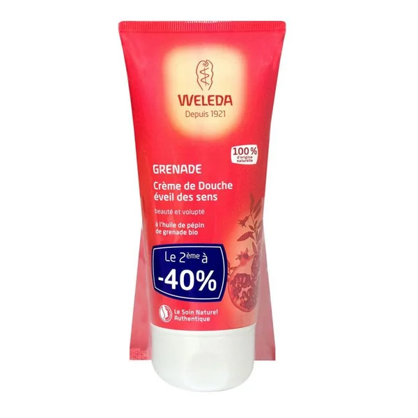 Crème de douche éveil des sens à la Grenade 2x200ml