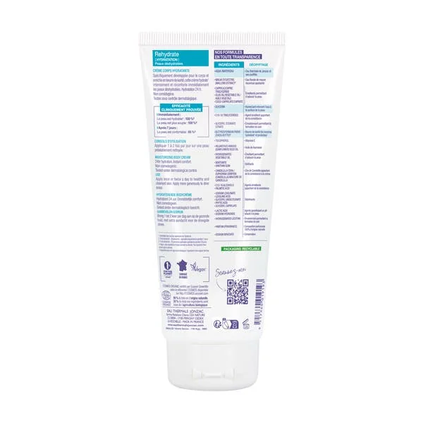 Crème hydratante Onctueuse corps