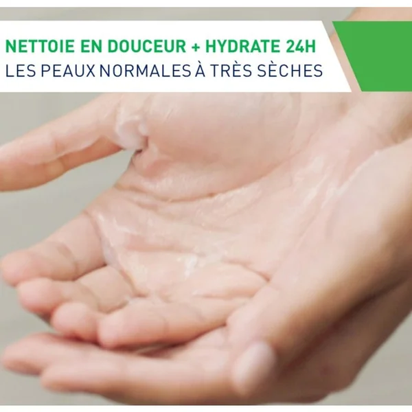 Crème Lavante Hydratante Visage et Corps Pour les Peaux Normales à Sèches, 473ml