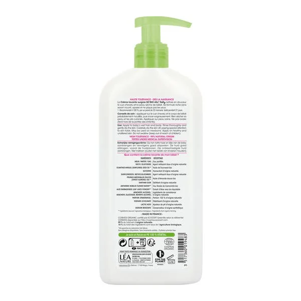 Crème lavante surgras - 500ml