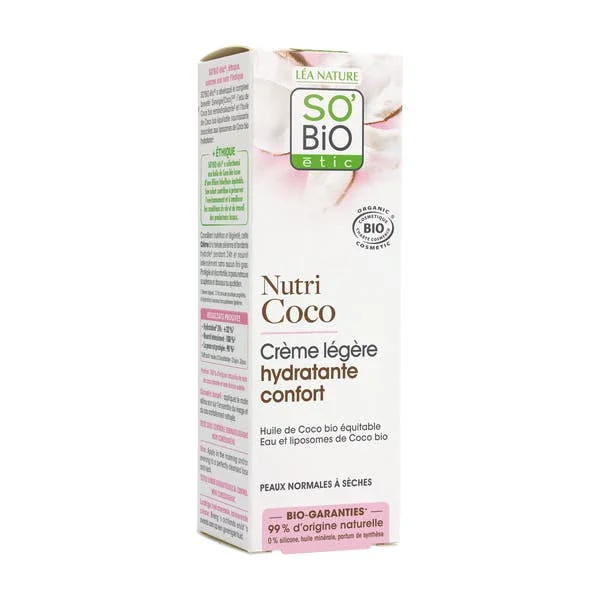 Crème légère hydratante confort
