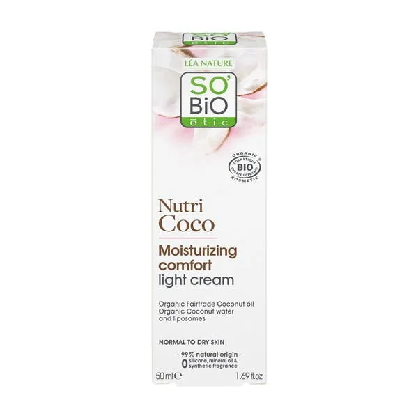 Crème légère hydratante confort