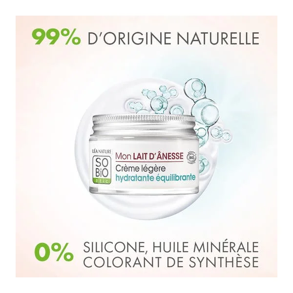 Crème légère hydratante équilibrante