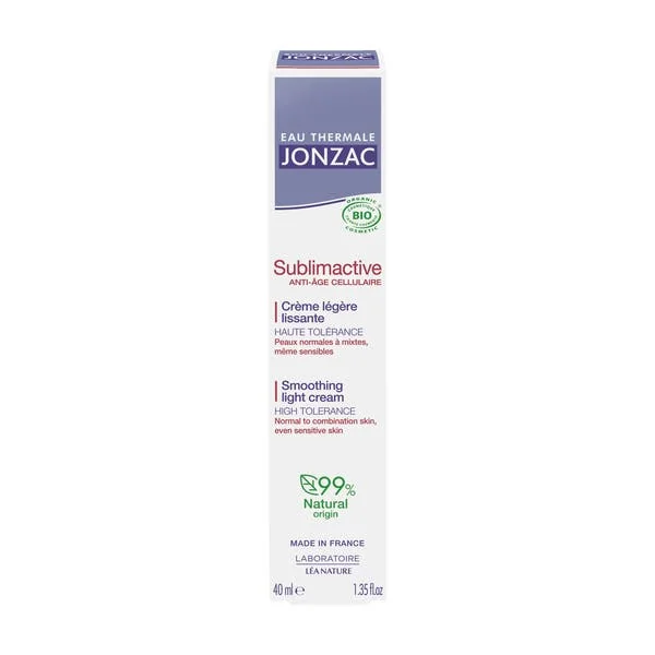 Crème légère lissante bio