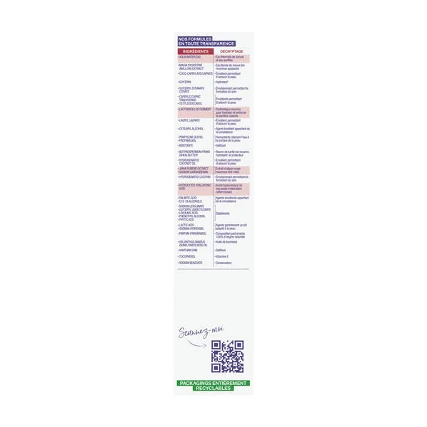 Crème légère lissante bio