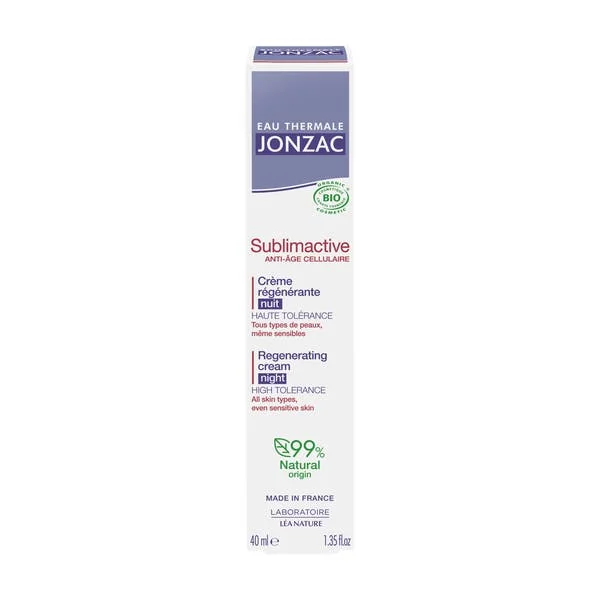 Crème nuit régénérante bio