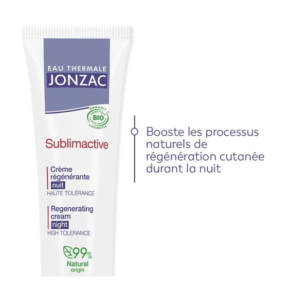 Crème nuit régénérante bio