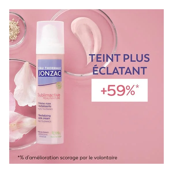 Crème rose revitalisante - 40ml