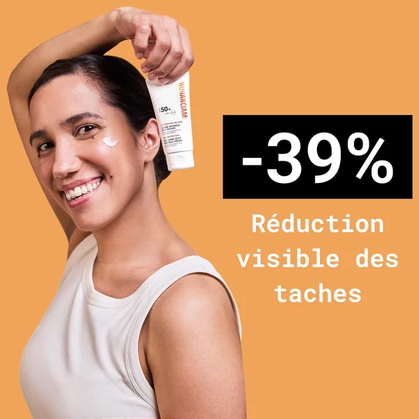 Crème Solaire Invisible Anti Taches Brunes SPF 50+