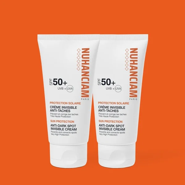 Crème Solaire Invisible Anti Taches Brunes SPF 50+