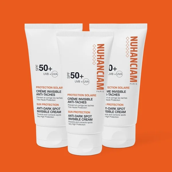 Crème Solaire Invisible Anti Taches Brunes SPF 50+