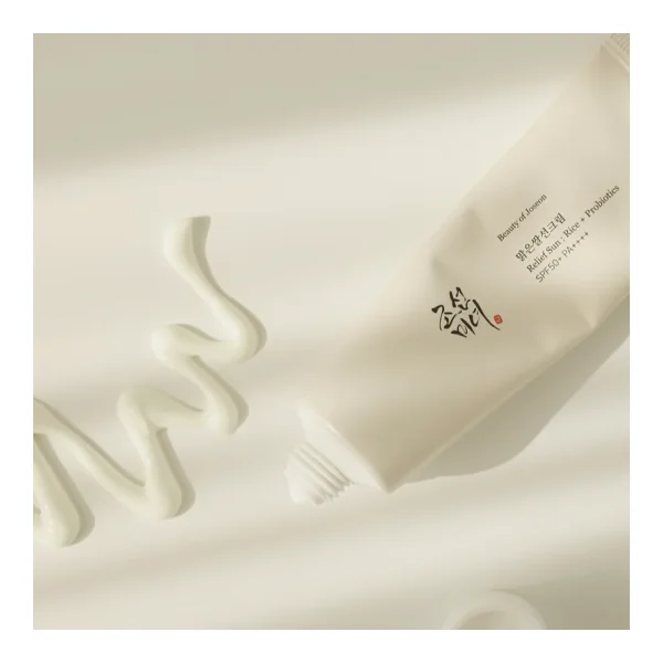 Crème Solaire Réparatrice Riz et Probiotiques SPF50+ - Visage et Corps - Tous Types de Peaux, 50ml