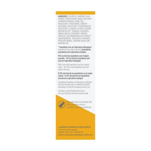 Crème Solaire Visage et Zones Délicates 40ml