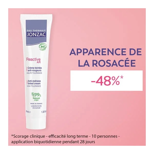 Crème teintée anti-rougeurs