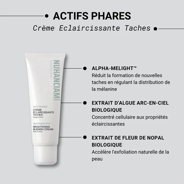 Crème Éclaircissante Taches