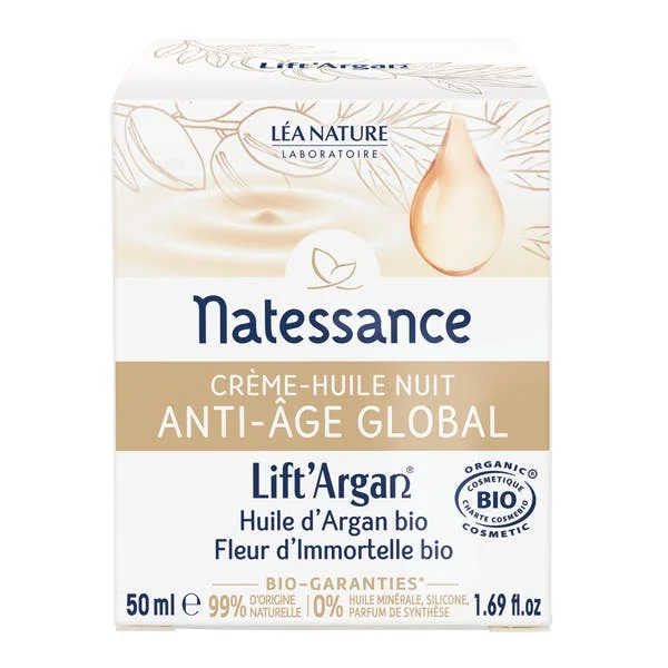 Crème-huile nuit Anti-âge Global - 50ml
