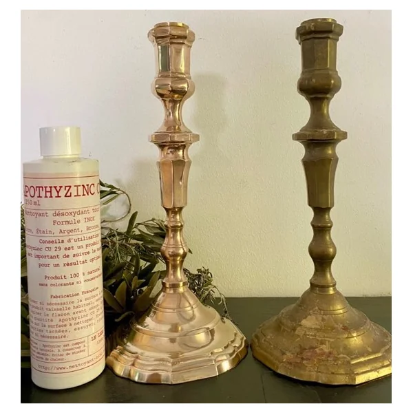 CU 29 Nettoyant désoxydant naturel tous métaux 500 ML cuivre bronze étain aluminium inox argent etc.