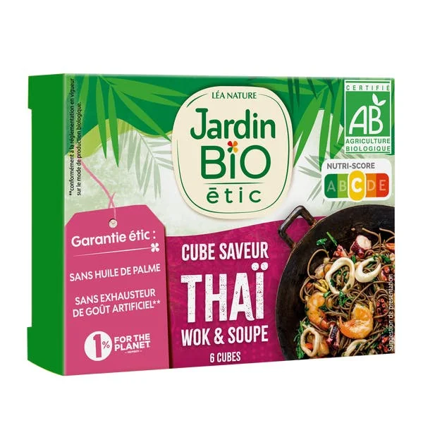 Cube saveur Thaï - wok et soupe - bio