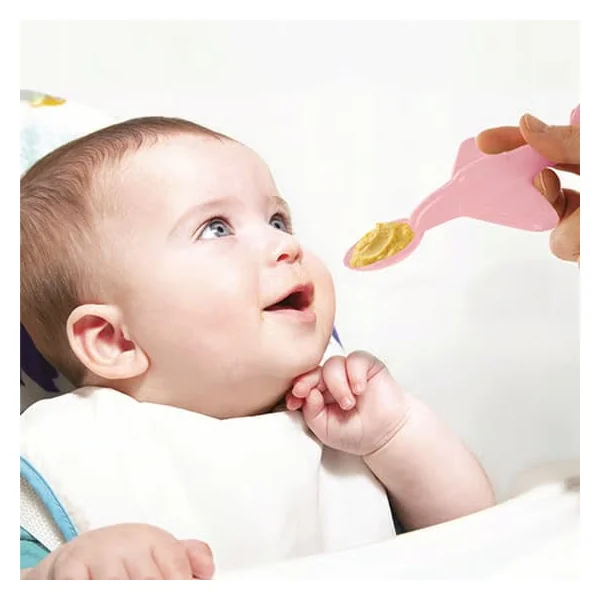 Cuillères Bébé en forme d'Avion - 6 mois et plus, 2 Cuillères