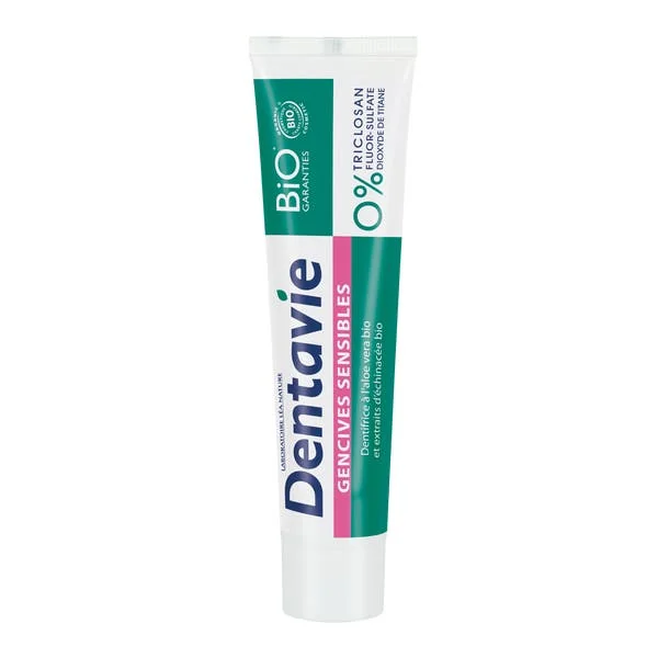 Dentifrice gencives sensibles à l'aloé vera