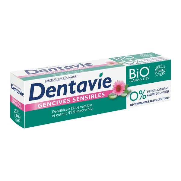 Dentifrice gencives sensibles à l'aloé vera