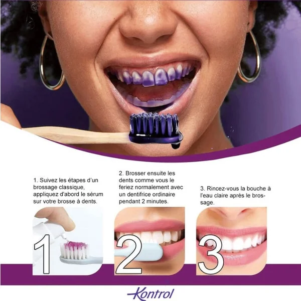 DENTIFRICE VIOLET DE BLANCHIMENT - Sérum Correcteur de Couleur, 30ml