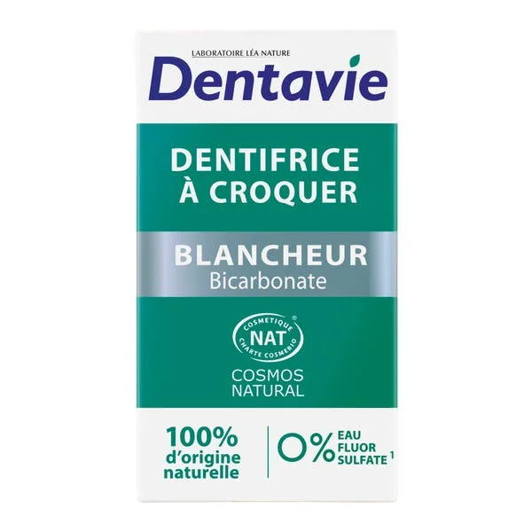 Dentifrice à croquer blancheur