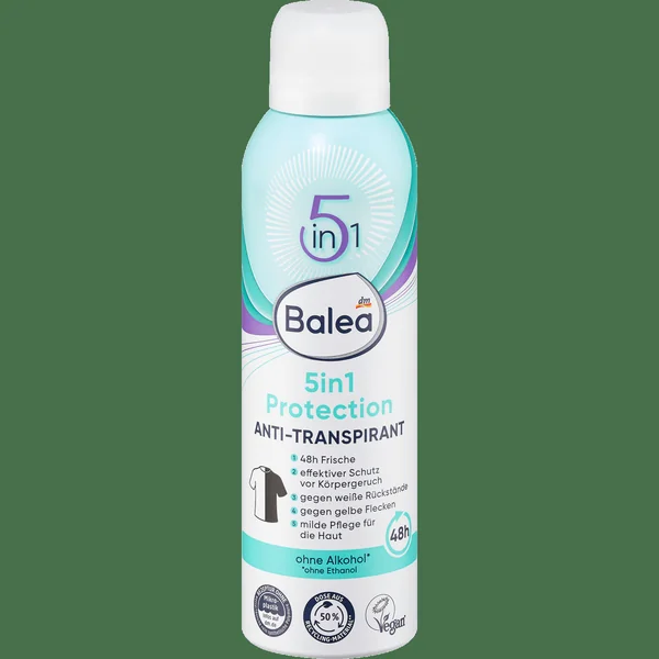 Deo Spray Antitranspirant 5in1 Protection, 200 ml