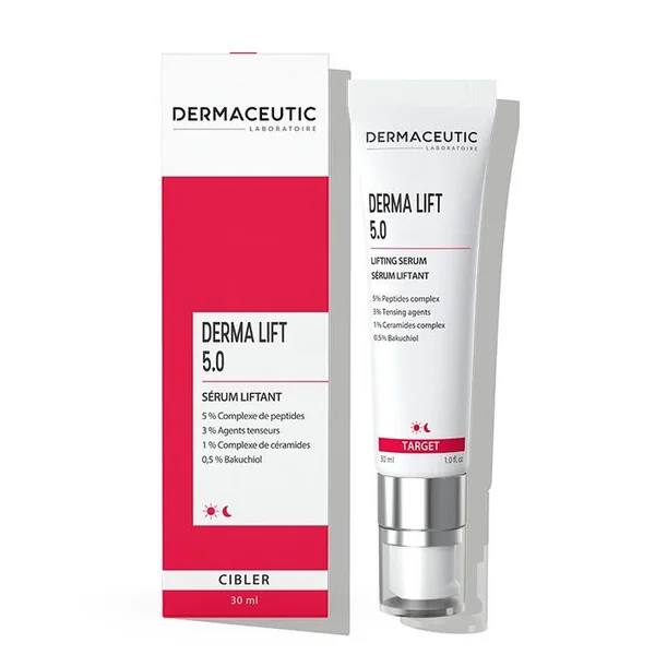 DERMA LIFT 5.0 - Sérum Liftant - Tous Types de Peaux, 30ml