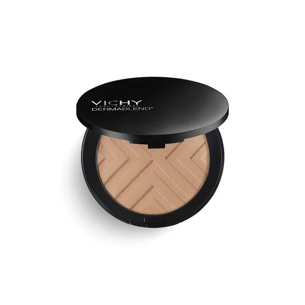 DERMABLEND COVERMATTE - 45 - Poudre Compact Matifiante peaux Normales Gold, 9,5g
