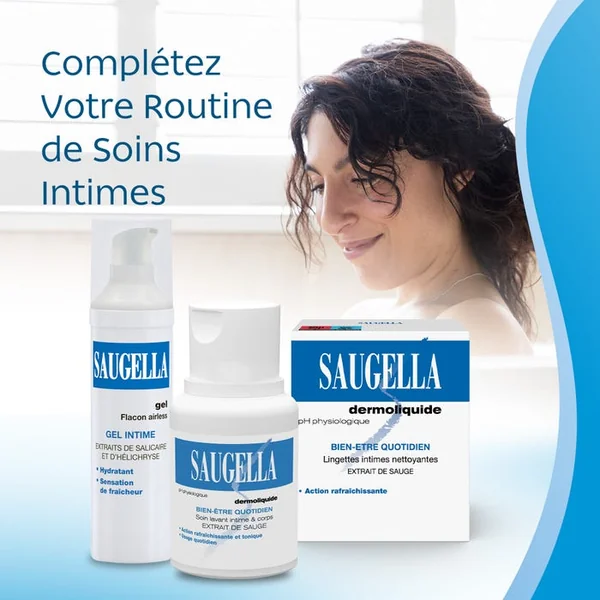 Dermoliquide Soin Lavant Intime et Corps - Bien-être Quotidien, 100ml