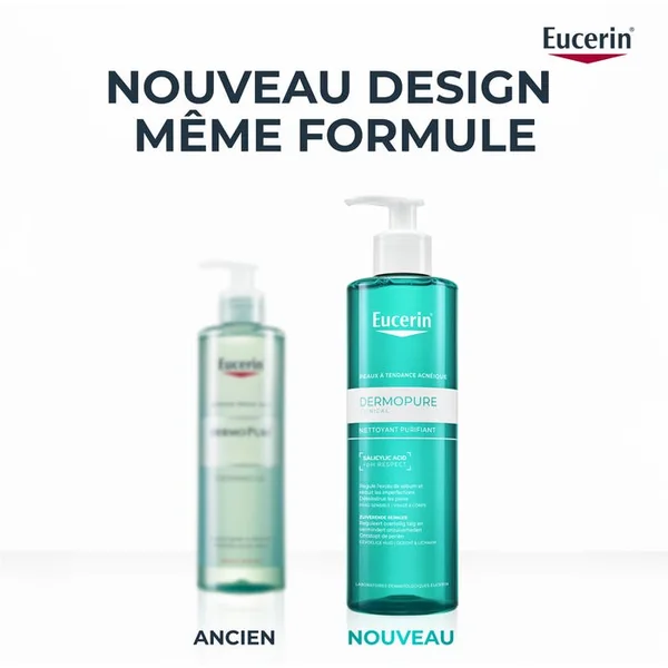 DERMOPURE CLINICAL - Nettoyant Purifiant - Visage et Corps - Peaux à Tendance Acnéique, 400ml