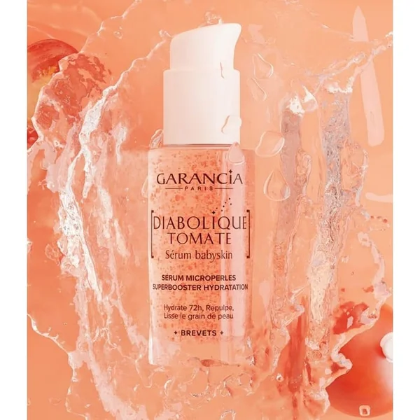 DIABOLIQUE TOMATE - Sérum Babyskin Microperles Super Booster Hydratation - Visage - Tous Types de Peaux, 30ml