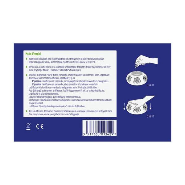Diffuseur d'huiles essentielles en céramique