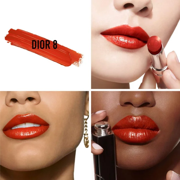 Dior Dior Addict Recharge rouge à lèvres brillant - couleur intense - 90 % d'ingrédients d'origine naturelle