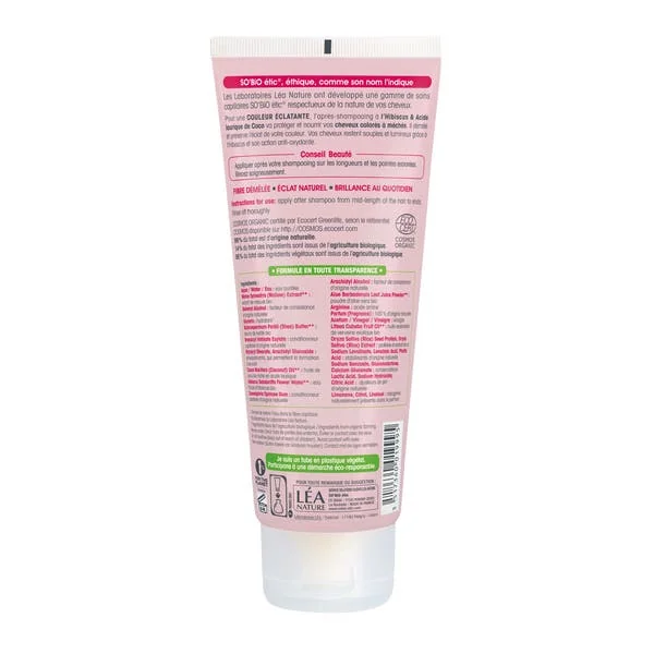 Direct Usine - Après-shampooing couleur éclat Hibiscus