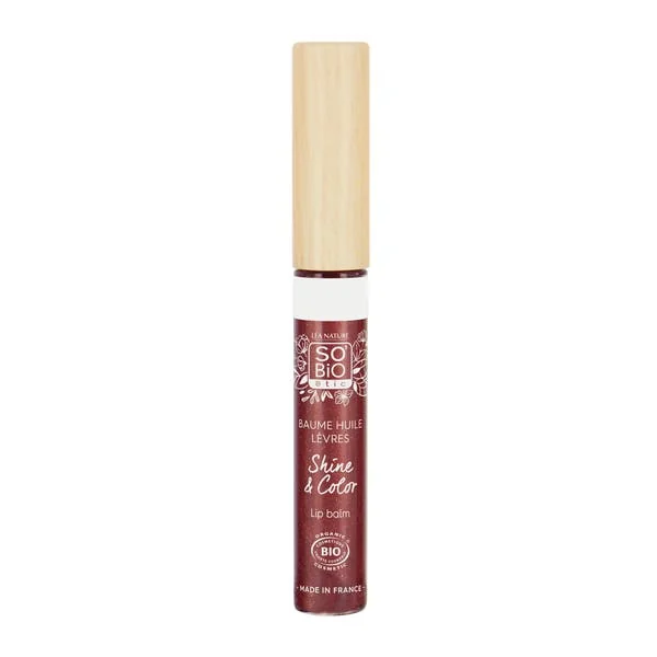 Direct Usine - Baume huile à lèvres, Shine & Color - 42 Diamant rosé