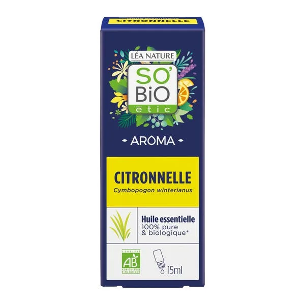 Direct Usine - Huile essentielle Citronnelle Bio