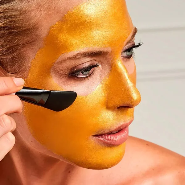 DIVINE COLLECTION - Masque Peel-Off Effet Raffermissant Or 24k - Visage - Tous Types de Peaux, 25ml
