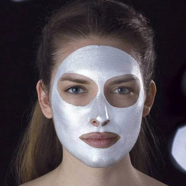 DIVINE COLLECTION - Masque Peel-off Éclat Platine - Visage - Tous Types de Peaux, 25ml