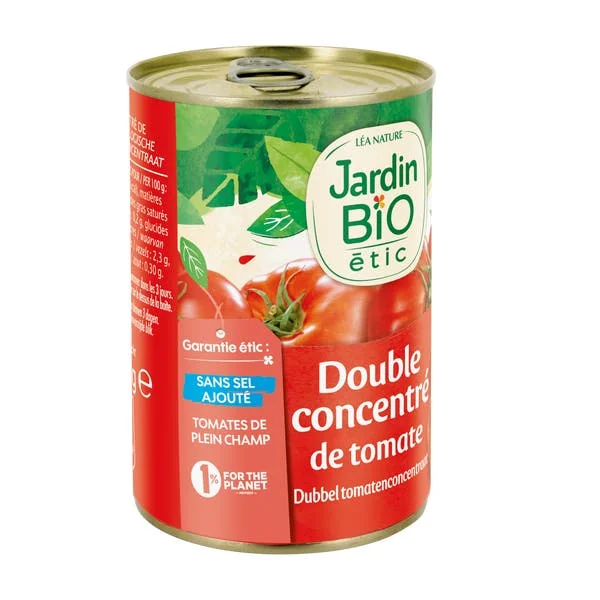 Double concentré de tomate - bio