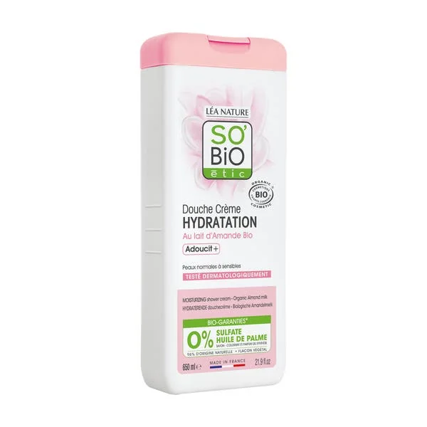 Douche Crème Hydratation au lait d'Amande Bio